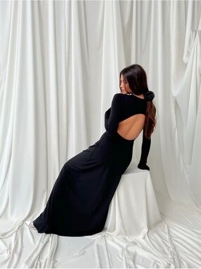 NWT WeWoreWhat KAIT Open Back Maxi Dress